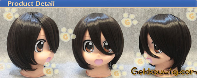  Black Straight Wig