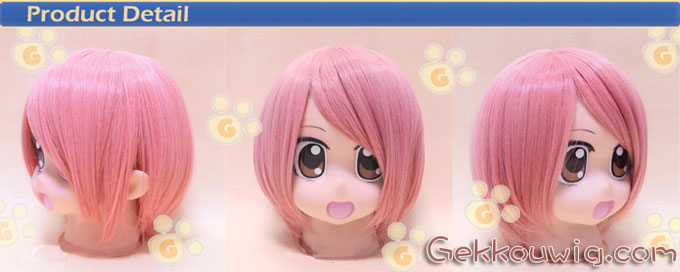  Pink Straight Wig