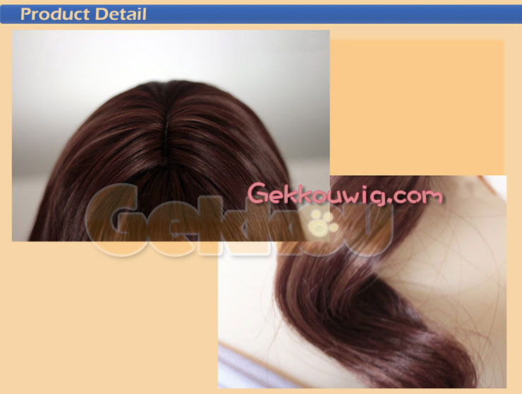 Brown Curly Wig