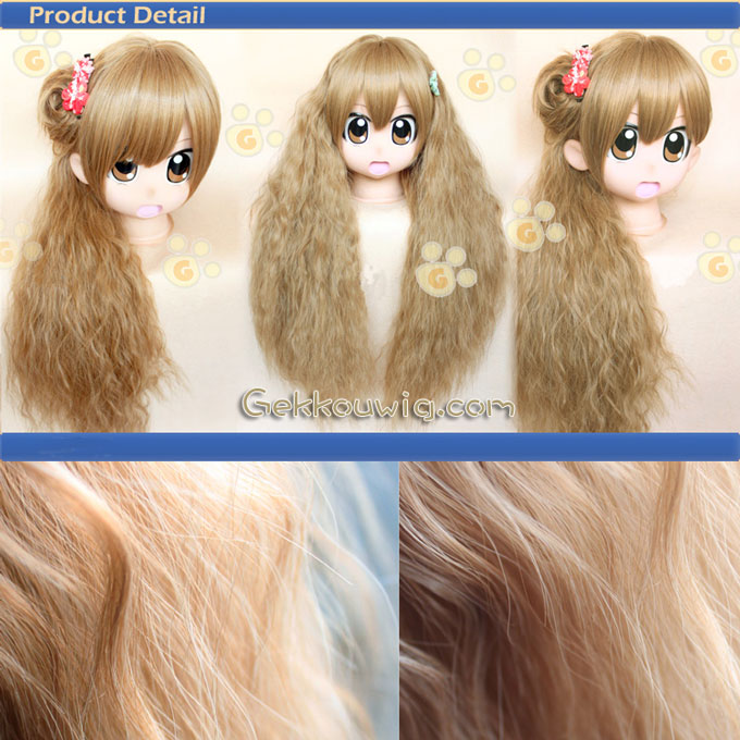 Gold Curly Wig