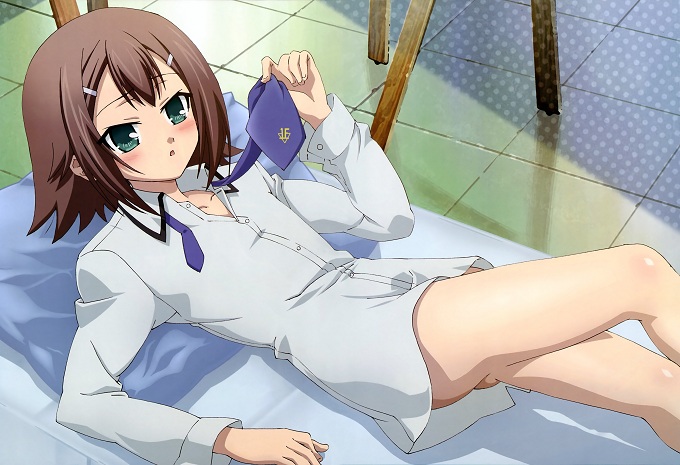Baka and Test Summon the Beasts Cosplay Kinoshita Hideyoshi Brown Straight Wig