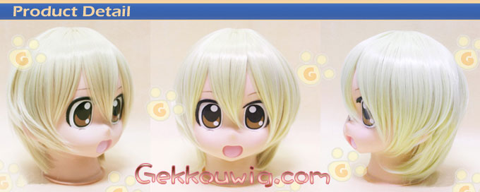 Black Butler Cosplay Alois Trancy Gold Straight Wig