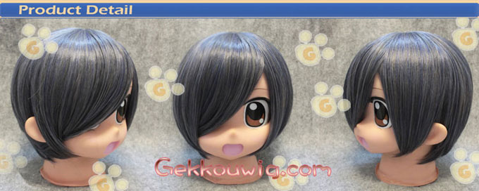 Black Butler Cosplay Ciel Phantomhive Blue Straight Wig