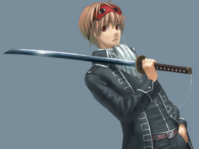 Gintama Cosplay Sougo Okita Gold Straight Wig