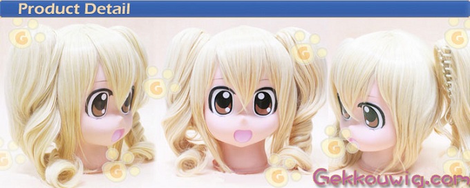  Gold Double Ponytail Wig
