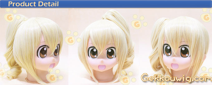  Gold Ponytail Wig