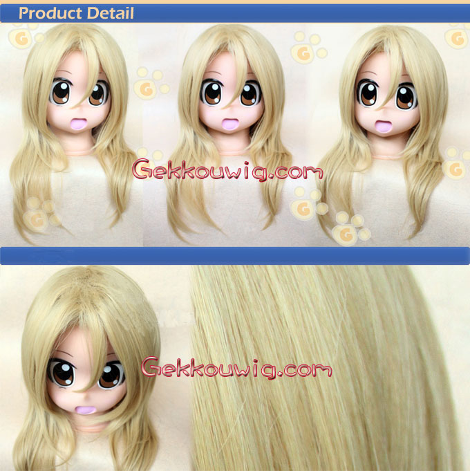 Guilty Crown Cosplay Gai Tsutsugami Gold Straight Wig
