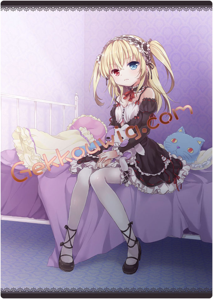 I Don't Have Many Friends Cosplay Kobato Hasegawa Orange Ponytail Wig