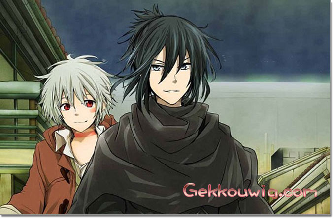 NO.6 Cosplay Nezumi Blue Ponytail Wig