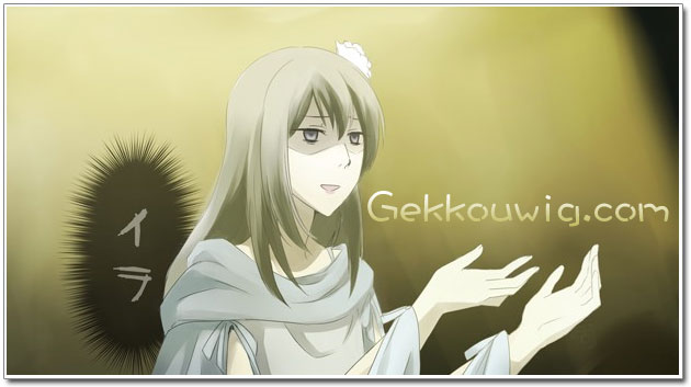 NO.6 Cosplay Nezumi Female Blue Straight Wig