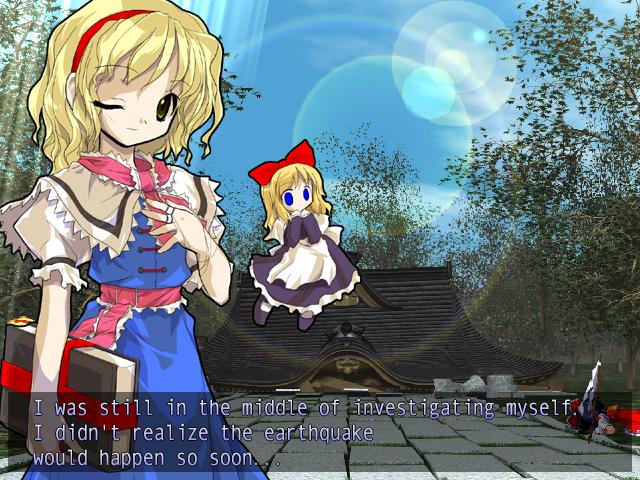 Touhou Project Cosplay Alice Margatroid Gold Curly Wig