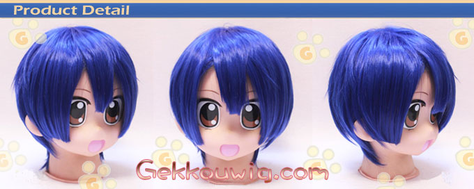 Uta no Prince-sama Cosplay Masato Hijirikawa Blue Straight Wig