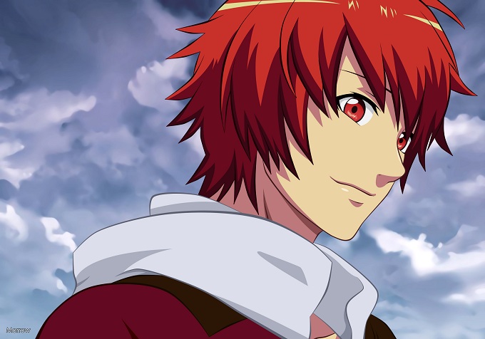 Uta no Prince-sama Cosplay Otoya Ittoki Red Straight Wig