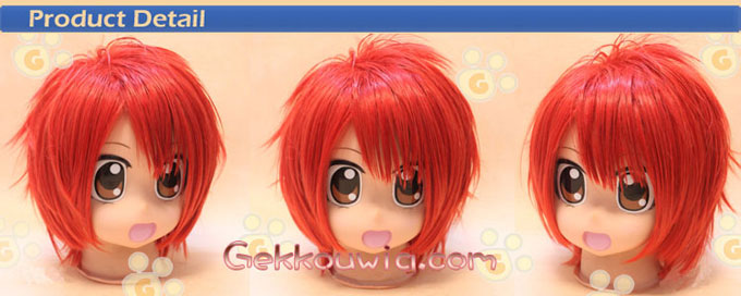 Uta no Prince-sama Cosplay Otoya Ittoki Red Straight Wig